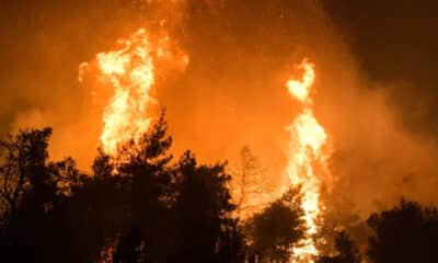 Συναγερμός έχει σημάνει στη Βοιωτία λόγω της φωτιάς που ξέσπασε το απόγευμα της Δευτέρας σε δύο σημεία, στο Πάνακτο